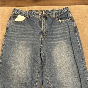 Fashion Nova Blue Flare & Wide Leg Jeans